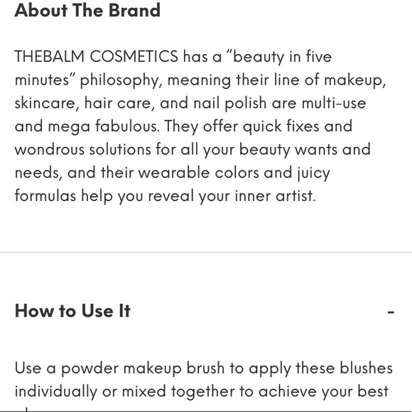 THEBALM COSMETICS AUTOBALM® GRL PWDR What’s better than one gorgeous blush? NWOB - Picture 7 of 15